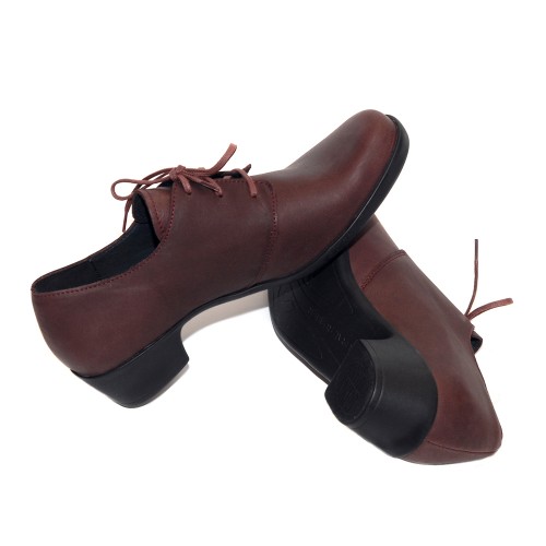 Loints-Opera-Burgundy-Shoes-Medium-Heel3