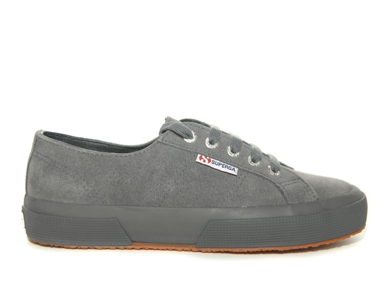 Es una suerte que ética pérdida Superga 2750 Grey Stone Suede Sneakers - Niutrack.com