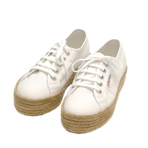 Superga-2730-Cotrope-White-Canvas-Flatform-Sneakers