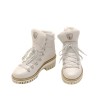 New-Italia-White-Laceup-Ankle-Boots