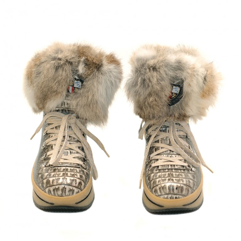 New Italia Winter Lace Up Ankle Boots