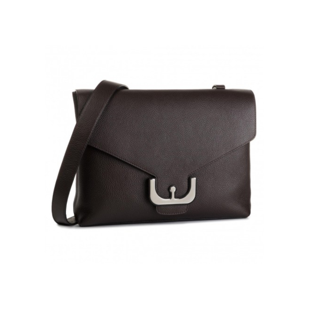 Coccinelle Ambrine Brown Leather Cross-body Bag
