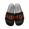 Superga-1908-Silver-black-orange-slides-1