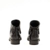 Lilimill Crocco Print Black Ankle Boots 2