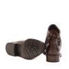 Lilimill Crocco Print Brown Ankle Boots 2