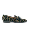 The Bag Green Suede Leo Loafers