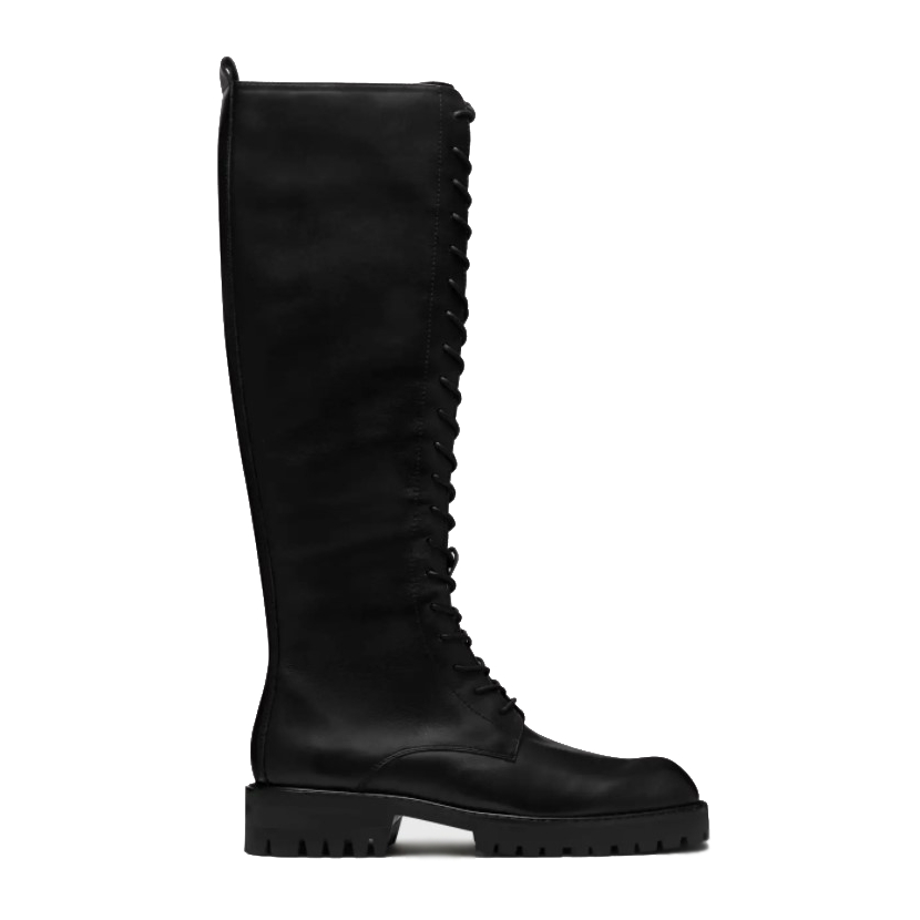 E8 By Miista Reese Lace Up Black Boots