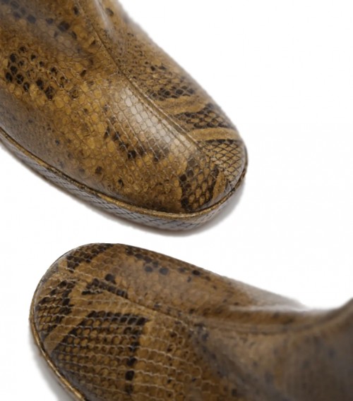 Miista Carlota Sandstone Snake Boots 3