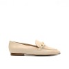 KMB Beige Napa Leather Loafers