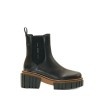 Uno8uno Stoccolma Black Chelsea Leather Boots