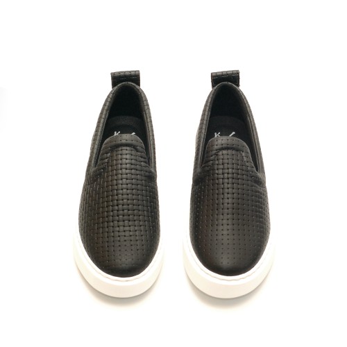 KMB Black Leather Sneakers