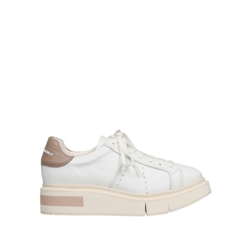 Paloma Barcelo Dianne White Leather Sneakers