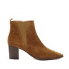 Brenda Zaro Tabac Suede Leather Boots