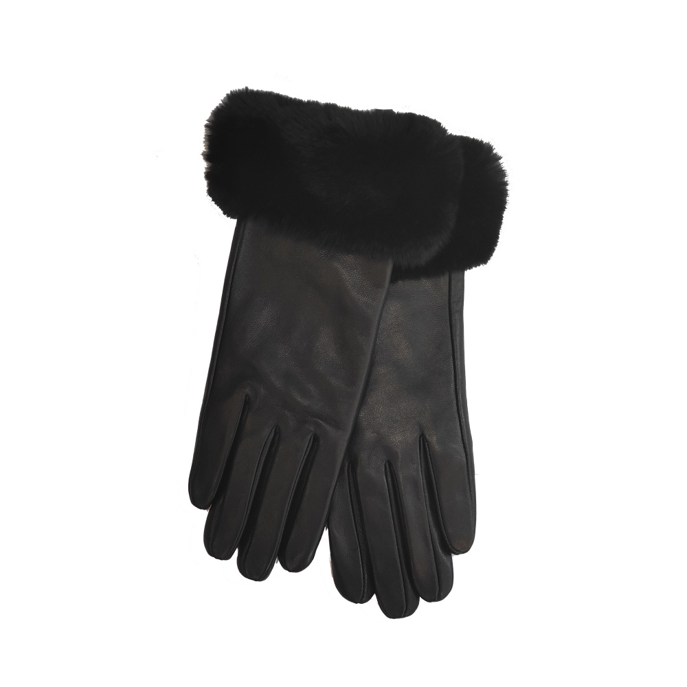 The Bag Black Leather Gloves