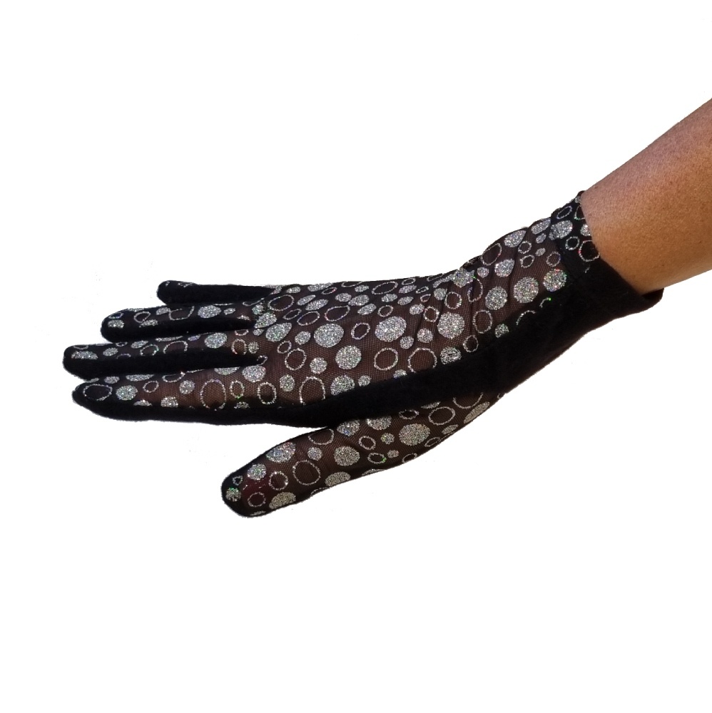 The Bag Black Lace Gloves