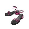 E8 By Miista Rosalyn Pink Leather Sandals