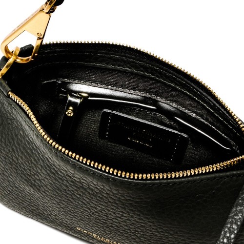 Gianni Chiarini Brooke Black Small Leather Bag