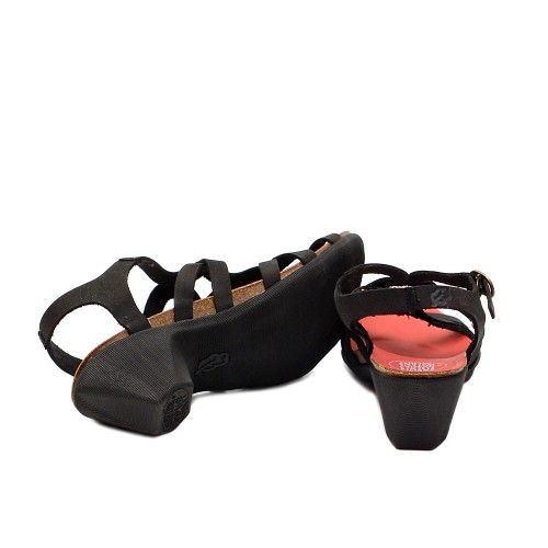 Loints Kolderveen Black Leather Sandals