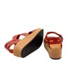 Loints Samba Red Leather Sandal Platform