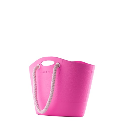 Lemon Jelly Splash Pink Waterproof Beach Bag