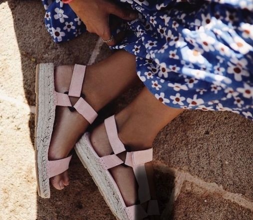 Manebi Peony Pink Hiking Sandals