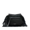 Gianni Chiarini Helena Round Black Leather Bag
