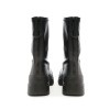 Vic Matie Black Leather Ankle Boots