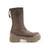 Vic Matie Dove-Grey Suede Ankle Boots