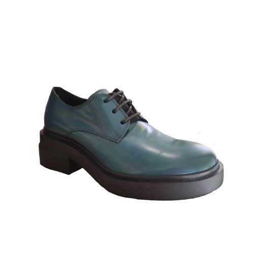 Vic Matie Blue Leather Brogues