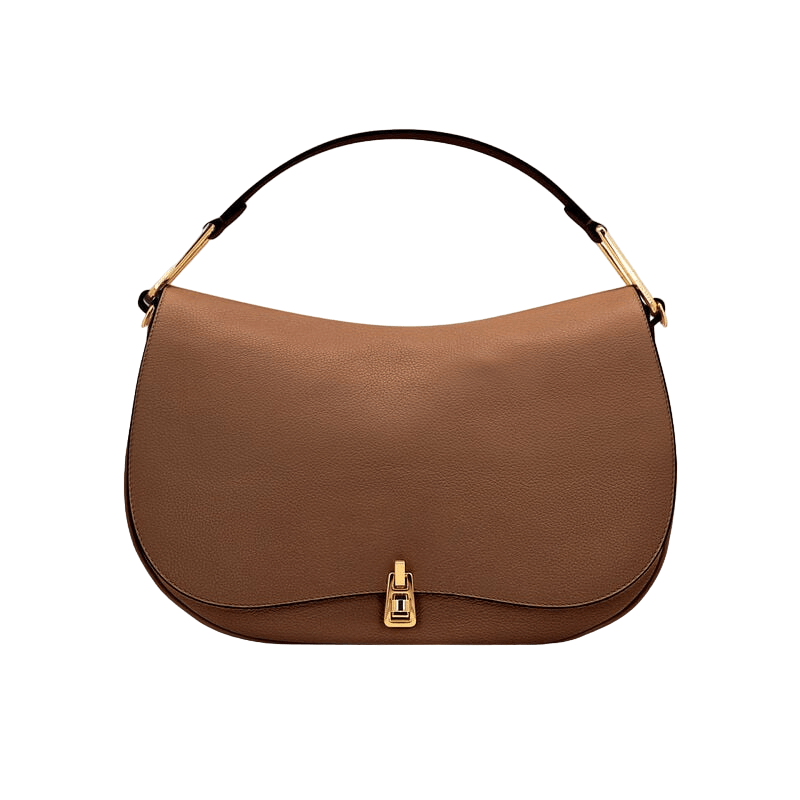 Coccinelle Magie Tan Leather Bag