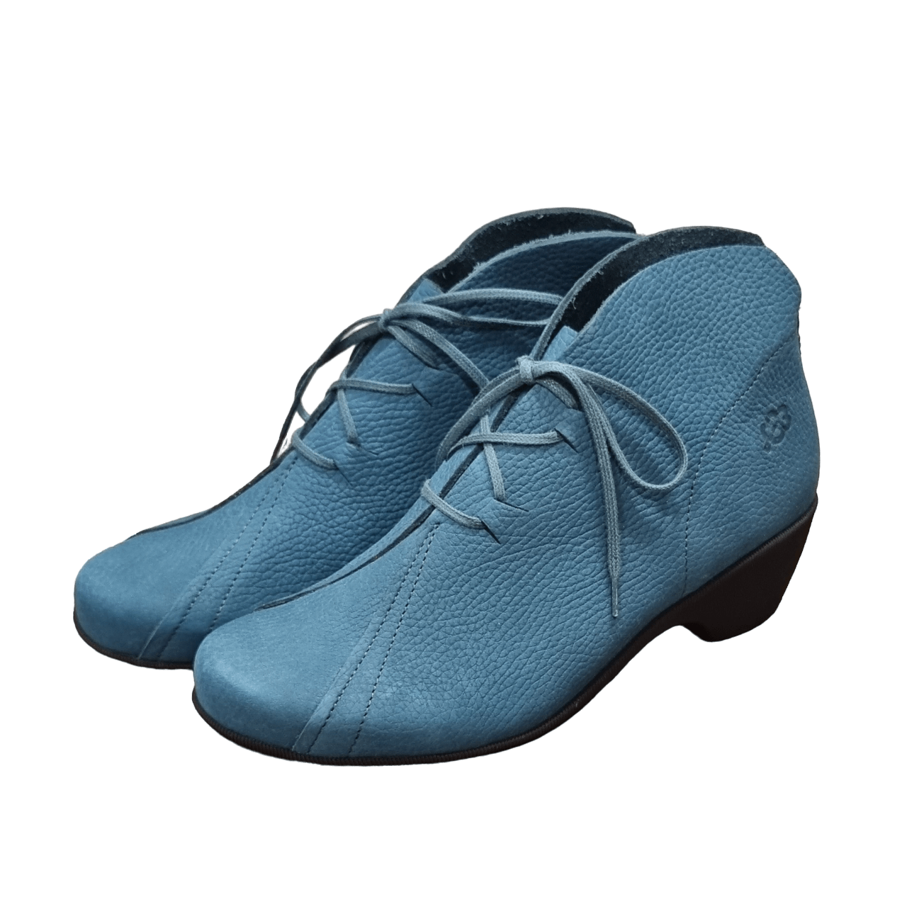 Loints Of Holland Turquoise Booties Opera Sole