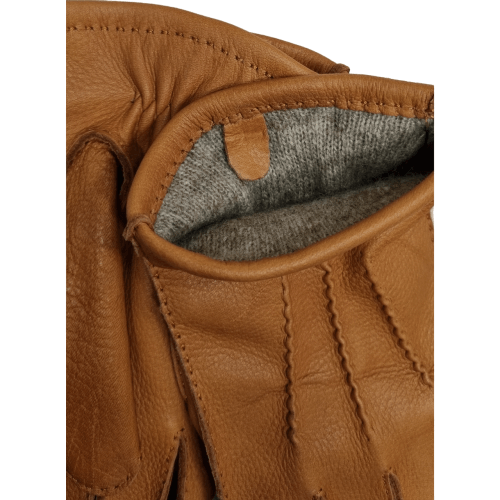 The Bag Men s Leather Gloves Woolen Lining