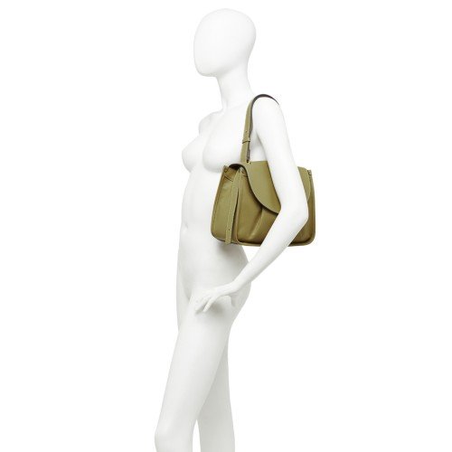 Gianni- Chiarini- Louise- Medium -Taiga- Leather -Shoulder- Bag