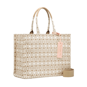 COCCINELLE NEVER WITHOUT BAG MONOGRAM TOTE