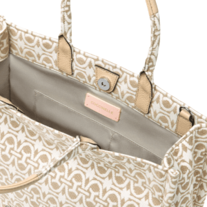 COCCINELLE-NEVER- WITHOUT-BAG- MONOGRAM-TOTE