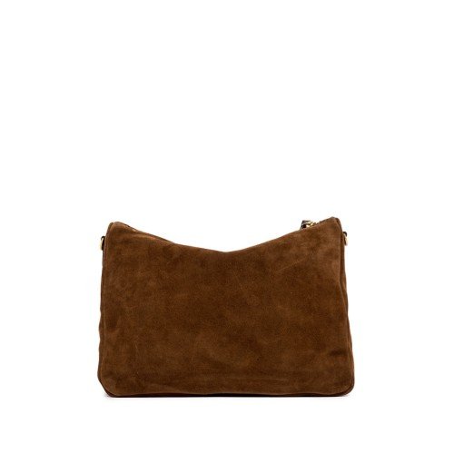 Gianni Chiarini Nora Pouch Cognac Medium Suede - Image 4