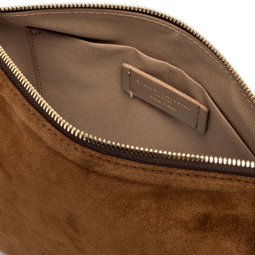 Gianni Chiarini Nora Pouch Cognac Medium Suede - Image 3