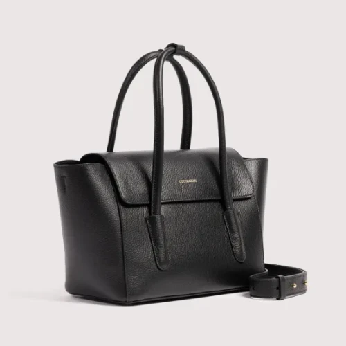 COCCINELLE_DOUBLE-BEAT_MEDIUM_BLACK