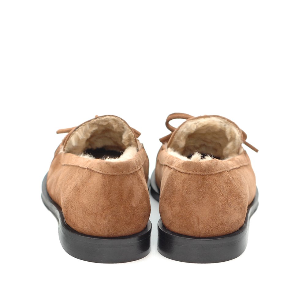 THE_BAG_FAUX_FUR_TAN_LOAFERS