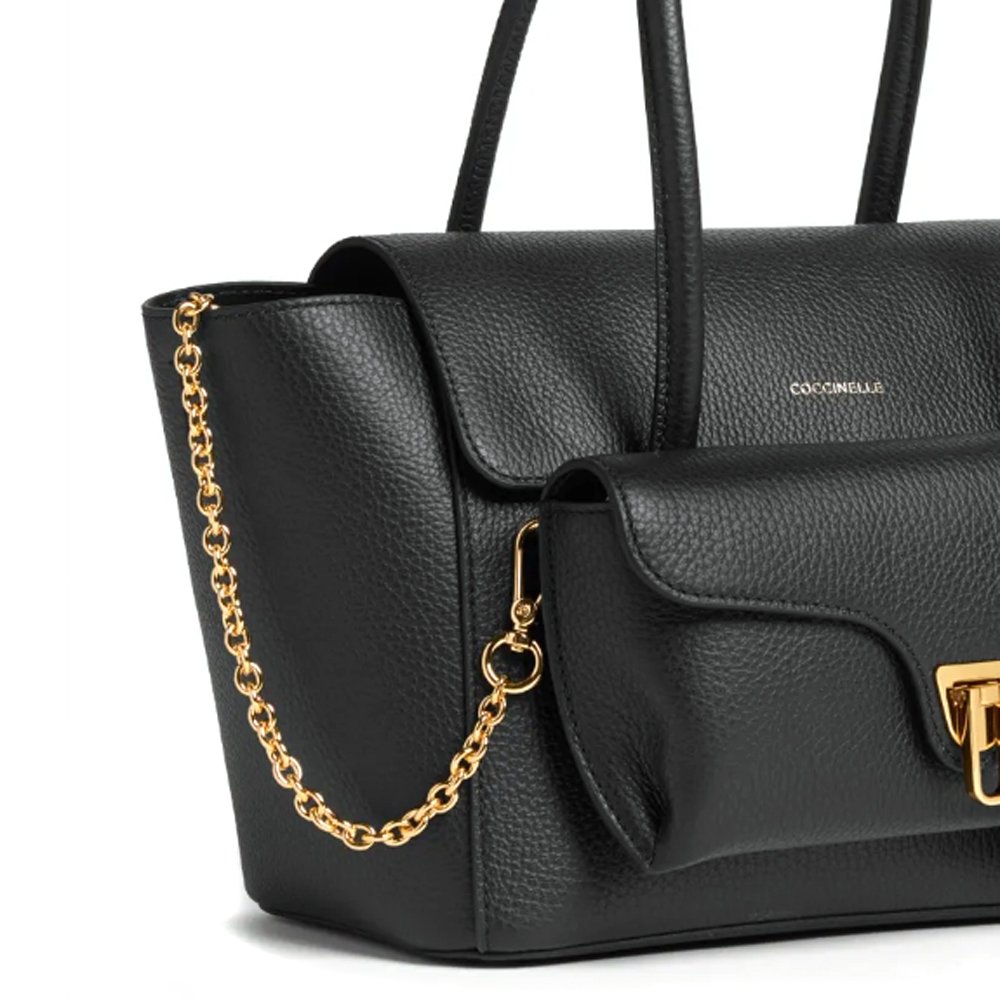 COCCINELLE_DOUBLE-BEAT_MEDIUM_BLACK