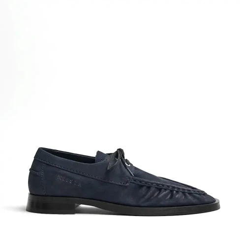 Edelira-Navy-Suede-Derby-Loafers