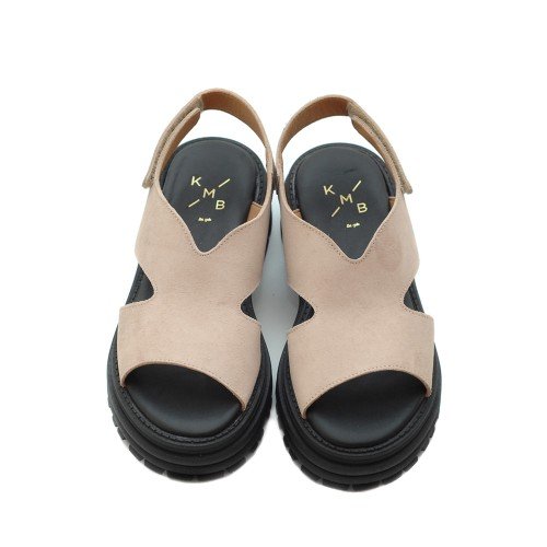 KMB_CROSTA_CHUNKY_BEIGE_SUEDE_SANDALS
