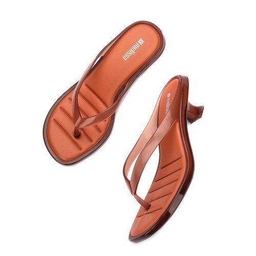 MELISSA_KITTEN_HEEL_BROWN_THONG