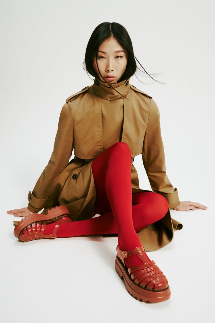 MELISSA_TRANSPARENT_CARAMEL_FISHERMAN_CHUNKY_SANDALS