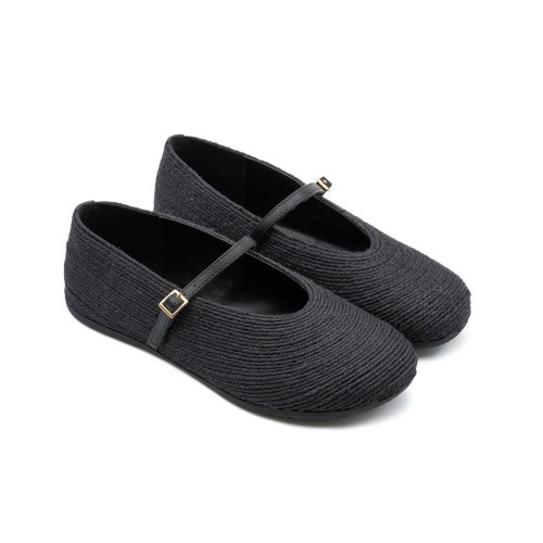 PALOMITAS_CYNTHIA_BLACK_JUTE_FLAT_MARY_JANE