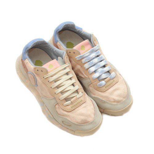 SATORISAN-CHACRONA-PINK-LINEN-SNEAKERS