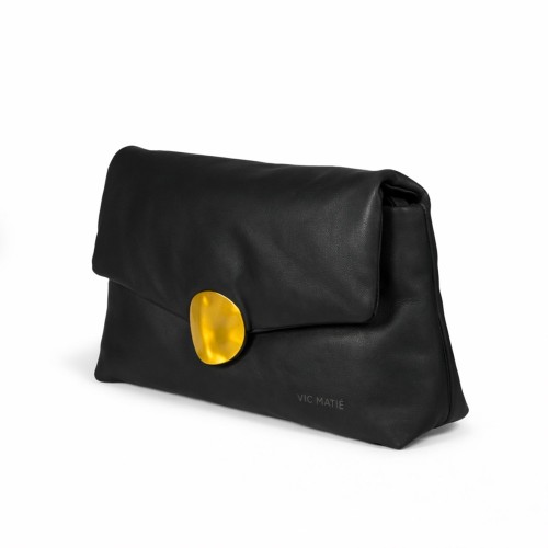 VICMATIE-DAFNE-BLACK-BAGUETTE-BAG