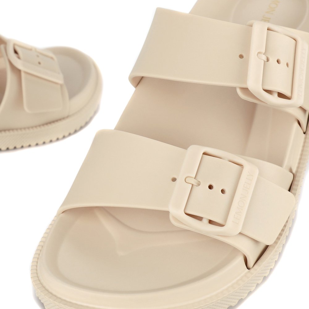 LEMON_JELLY_ELISE_DESERT_BEIGE_BUCKLES_SLIDES