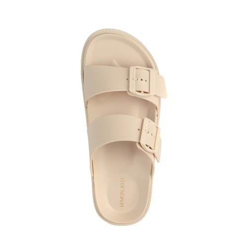 LEMON_JELLY_ELISE_DESERT_BEIGE_BUCKLES_SLIDES