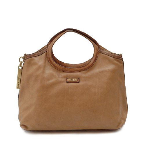 CATERINA_LUCCHI_TOFFEE_LEATHER_BAG